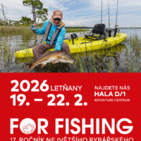 Pozvánka na veletrh FOR FISHING 2026 od 19.-22-3. Praha Letňany